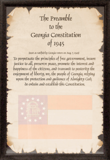The Preamble to the Georgia Constitution